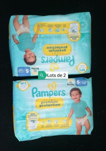 Couches pampers