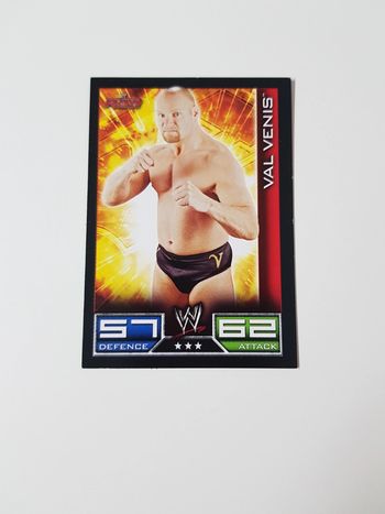 Carte Slam Attax : Raw Val venis