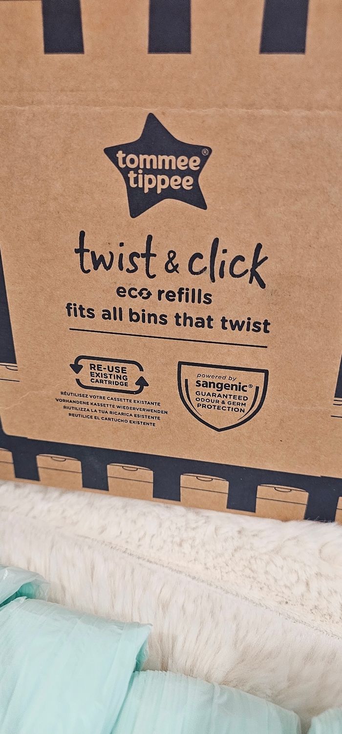 Lot de 6 eco recharges originales Twist & click Tommee Tippee neufs - photo numéro 4