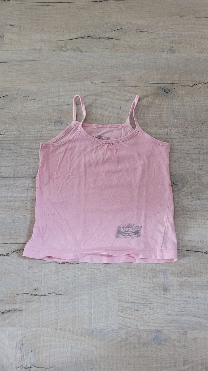 Débardeur fille pink gum 3 ans
