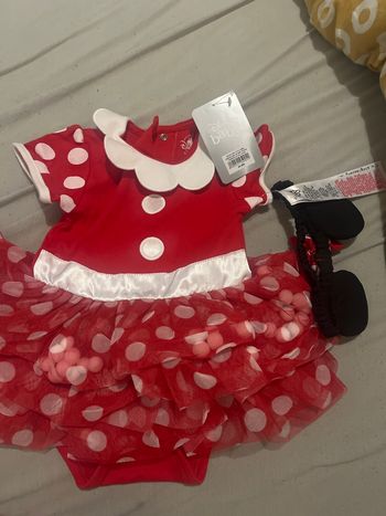 Robe Minnie officielle Disney pour bébé Taille 3–6 mois 