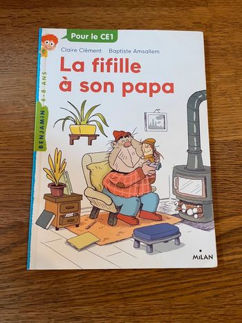 Livre pour le CE1 La fifille à son papa