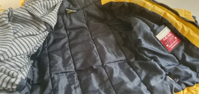 Manteau avec doublure et capuche garçon 12mois 74cm - photo numéro 8