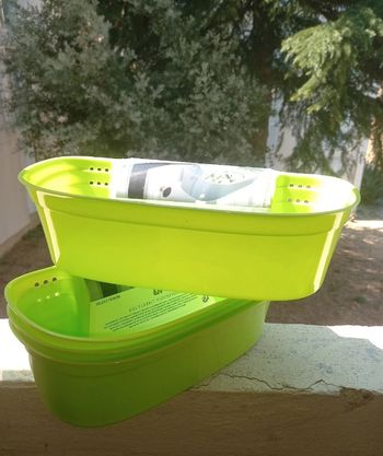 4 paniers de rangement neufs