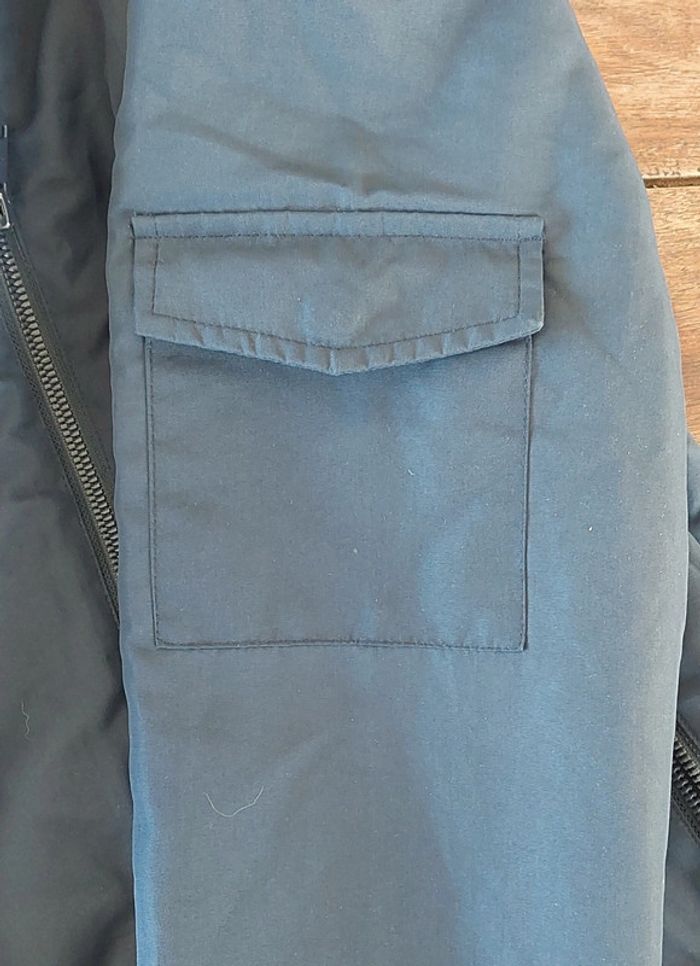 Veste Blouson Bombers à capuche Gemo - photo numéro 4