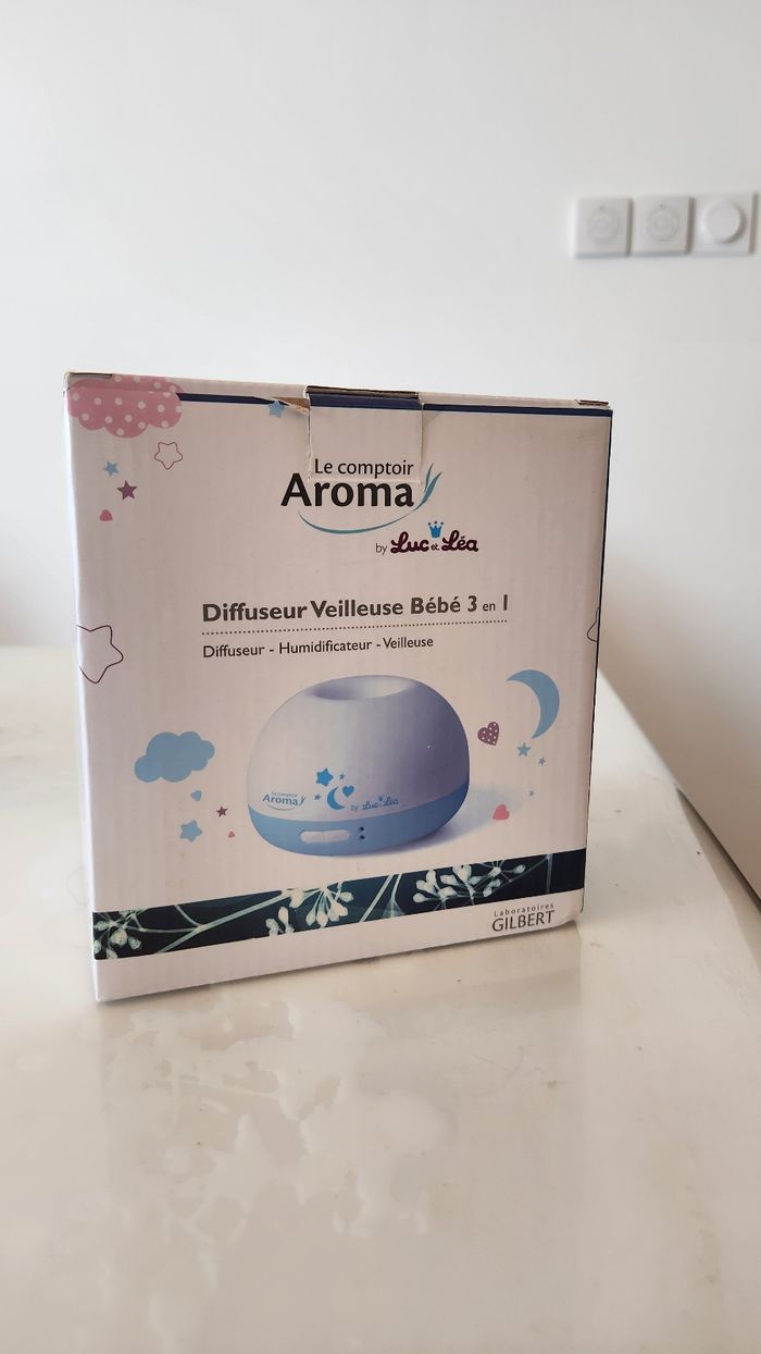Diffuseur veilleuse bébé 3 en 1 Le comptoir Aroma