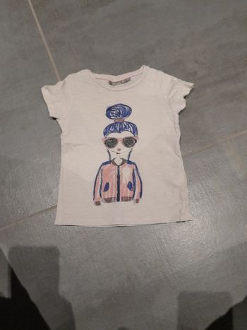 T shirt dessin fille 3 ans