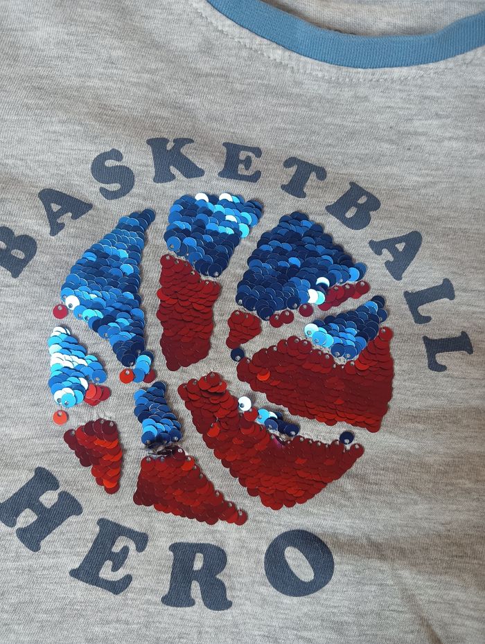 T-shirt 4ans garçon Basketball - photo numéro 3