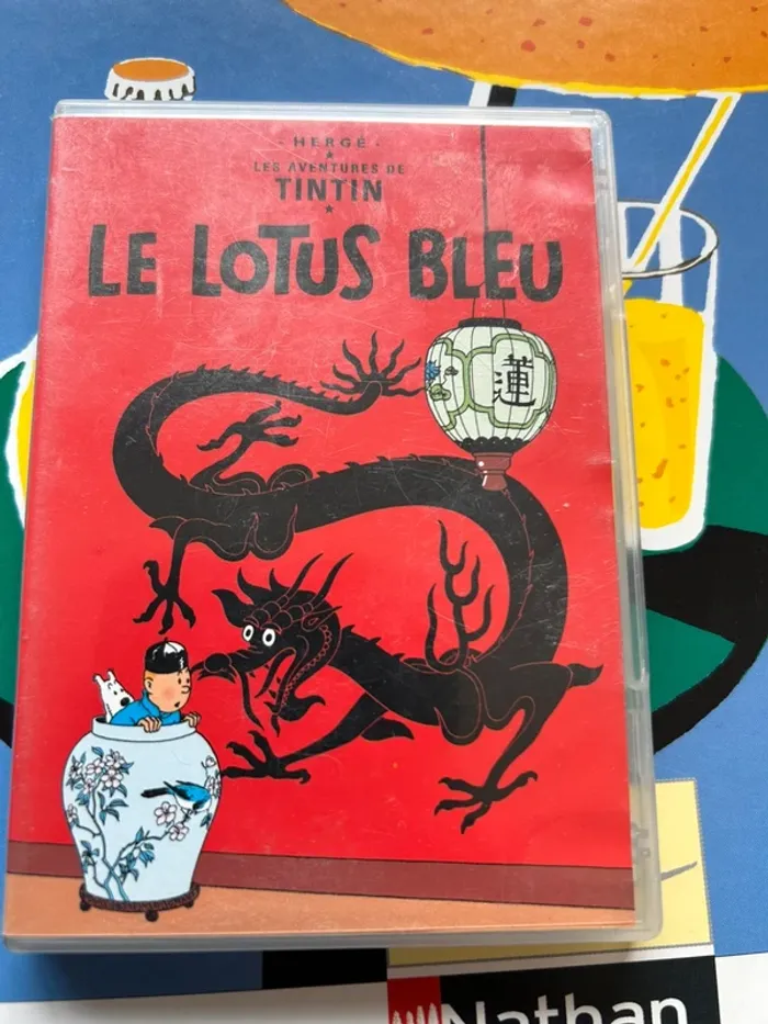 Mini dvd Tintin le lotus bleu