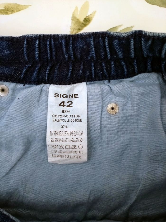 Jean femme extensible - photo numéro 5