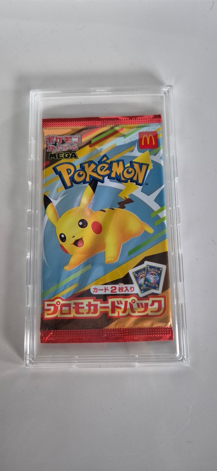 Booster Japonnais mac donalds Pikachu - photo numéro 1