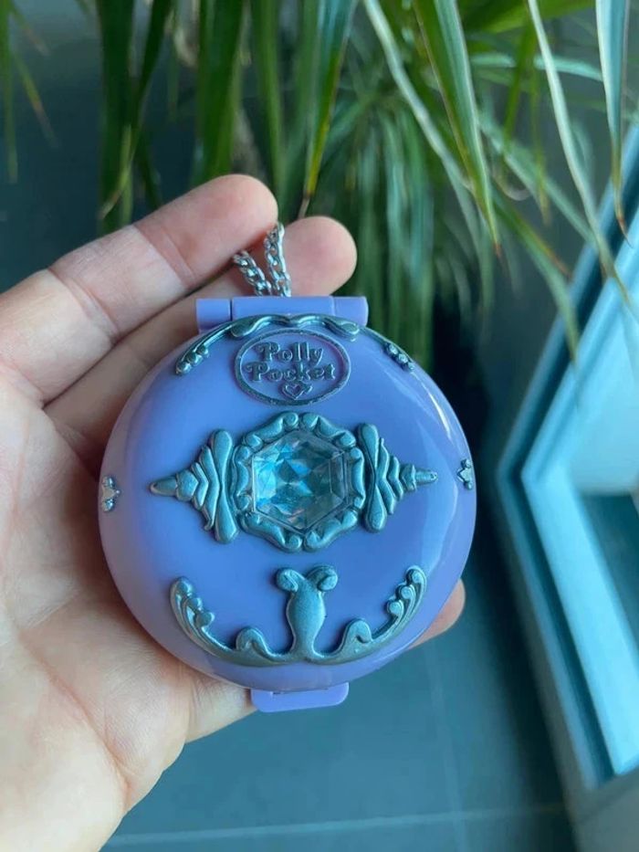 Médaillon violet Polly pocket - photo numéro 6