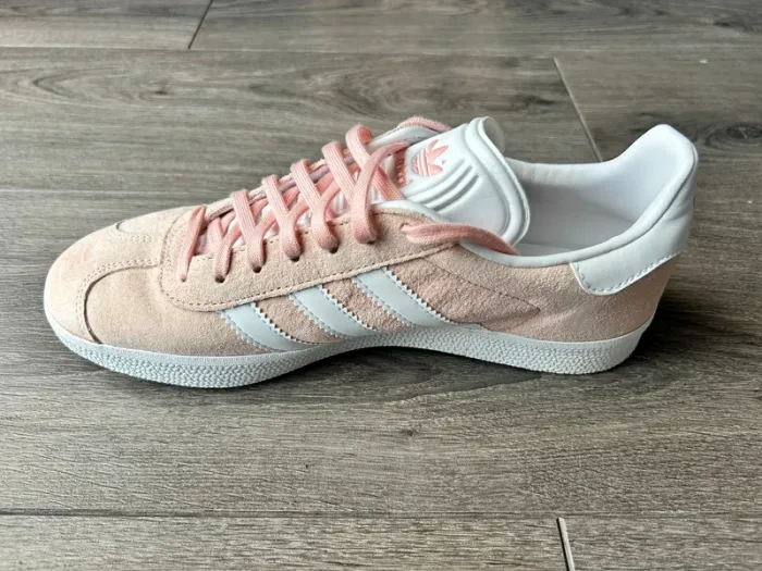 Baskets Adidas Gazelle Rose Pâle Taille 40 Neuves - photo numéro 6