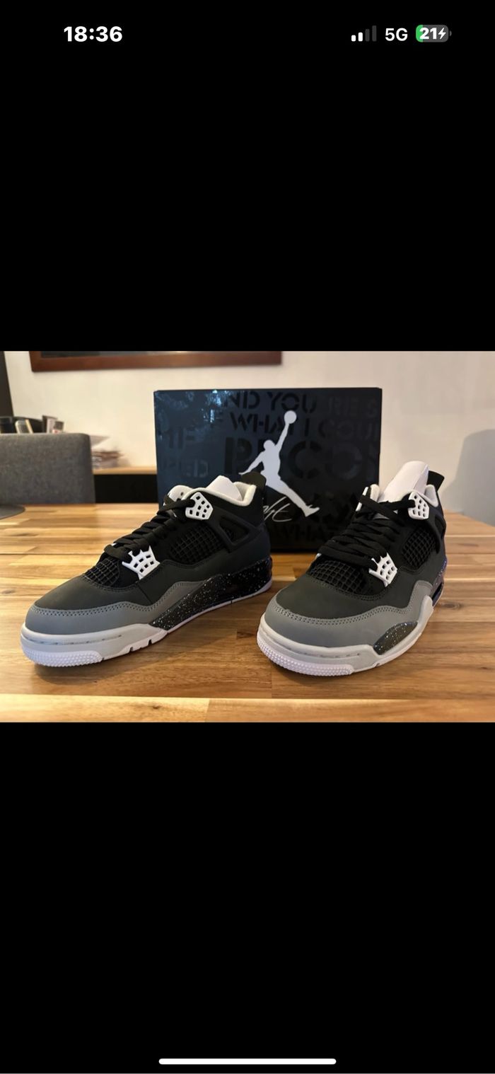 Air jordan 4 fear - photo numéro 2