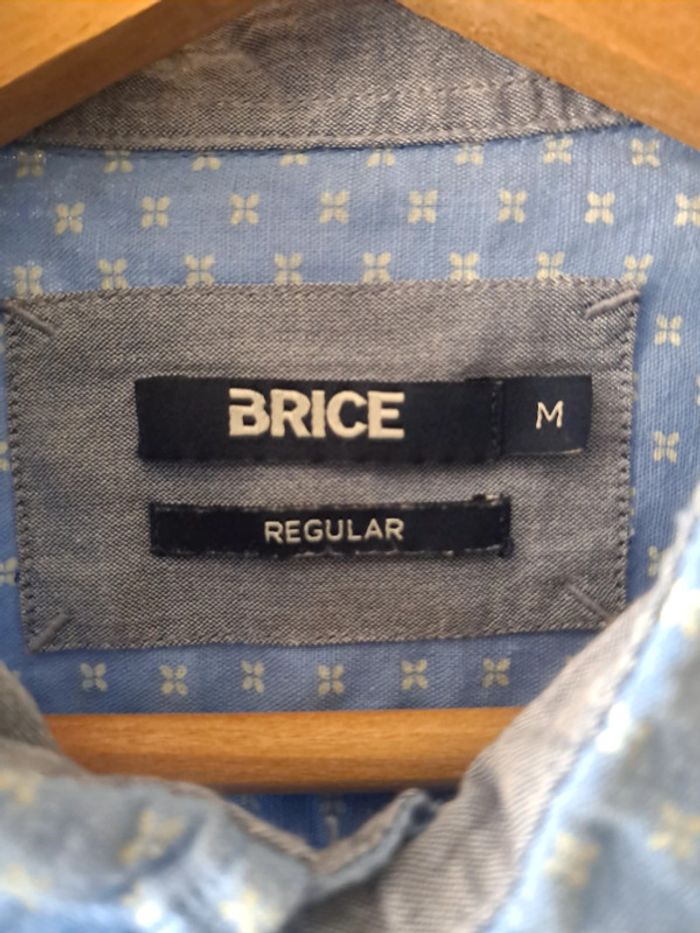 Chemise bleu clair Brice taille M parfait état - photo numéro 3