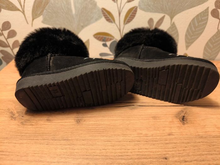 Bottes fourrées noir chat 23 - photo numéro 4