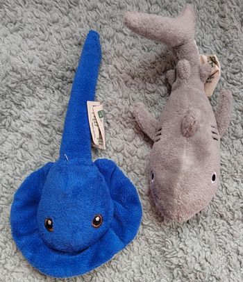 Lot de 2 petite Peluche 