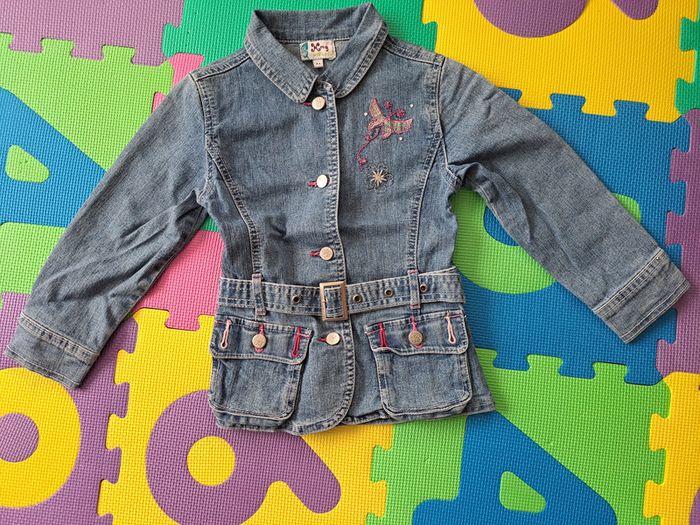 Veste en jean ceinturée KMG 4ans