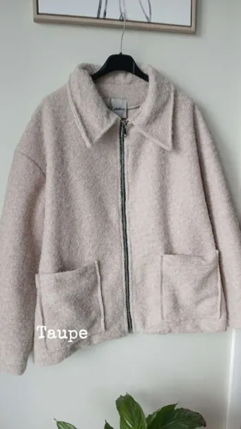 Veste Leya taupe