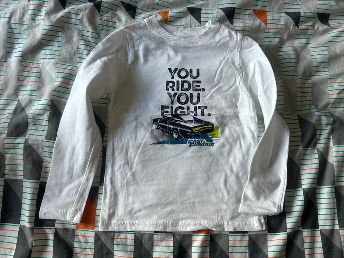 2 t-shirt identique ML - photo numéro 2