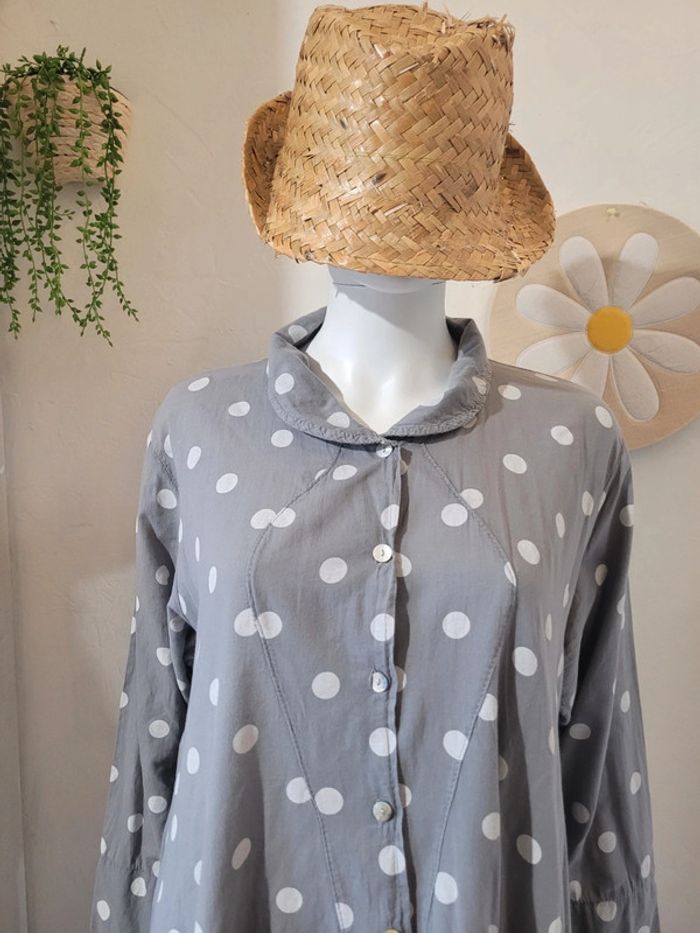 Tunique à pois