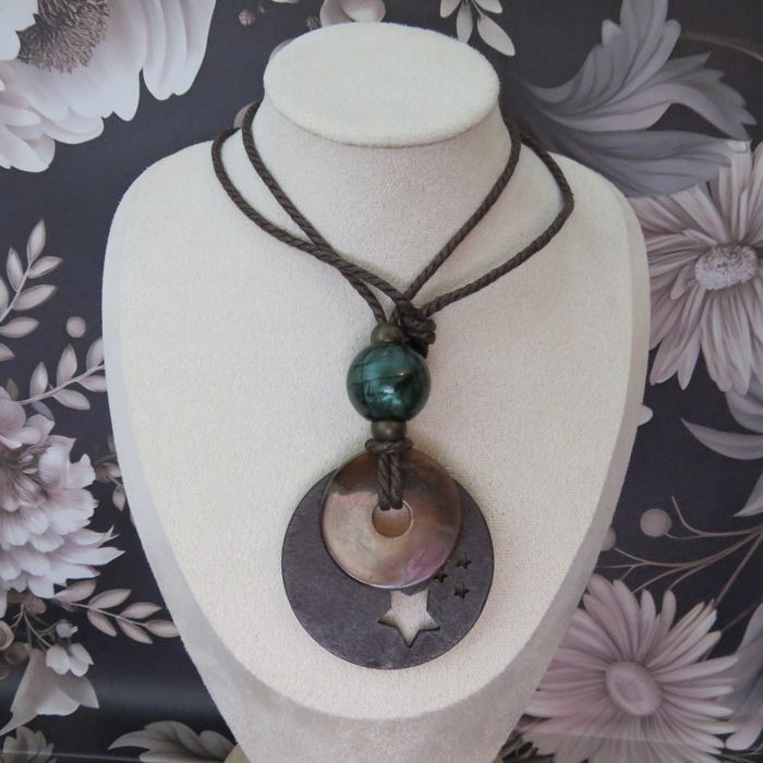 ✨ Superbe collier artisanal bohème – pièce unique ! ✨ - photo numéro 5