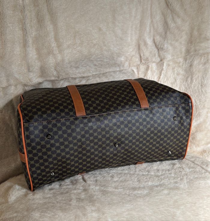 Sac de voyage neuf marron noir élégant grande capacité look luxe neuf tendance coup de cœur - photo numéro 5
