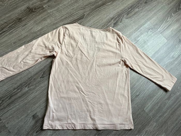 T-shirt manche 3/4 rose pale Etam - photo numéro 3