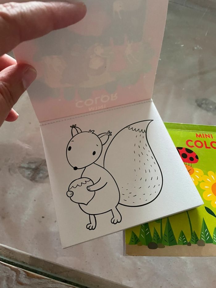Lot de 2 mini coloriages Animaux - photo numéro 5