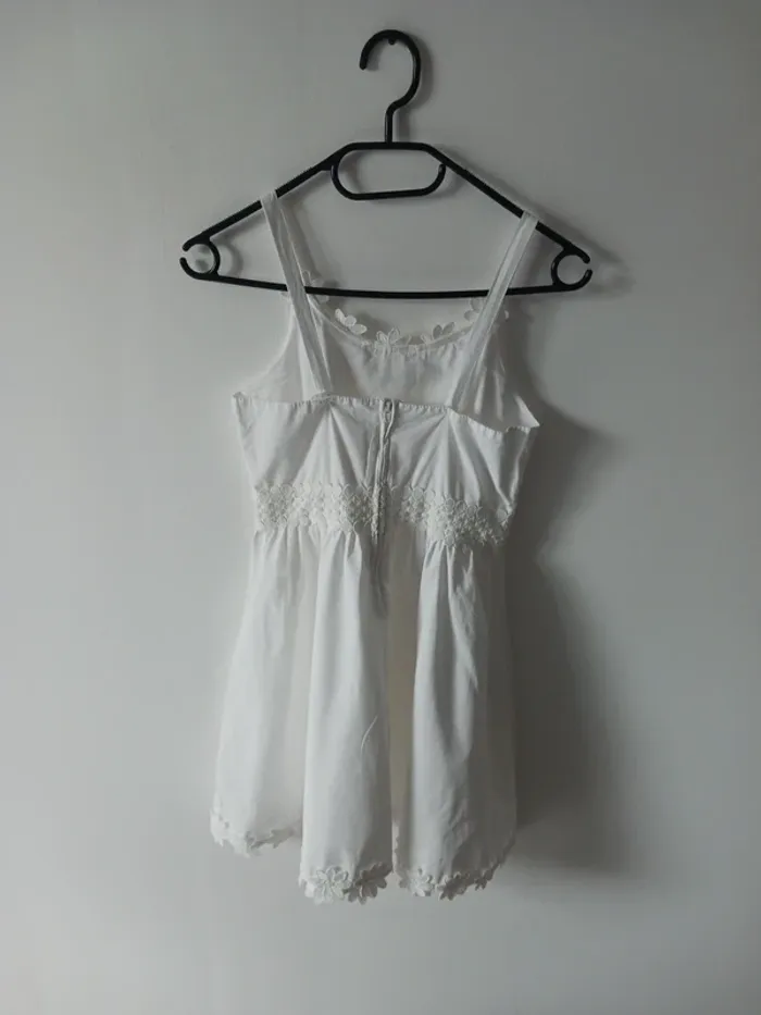 Robe blanche 10 / 11 ans H&M - photo numéro 2