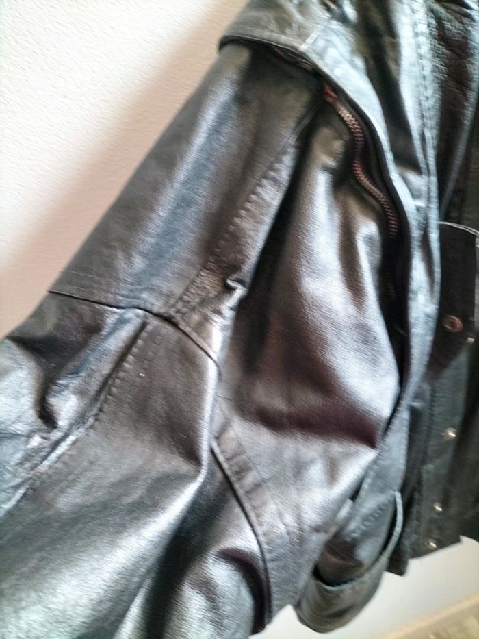 Blouson cuir homme taille M - photo numéro 3