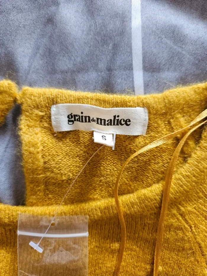 Pull Grain de Malice taille S - photo numéro 3