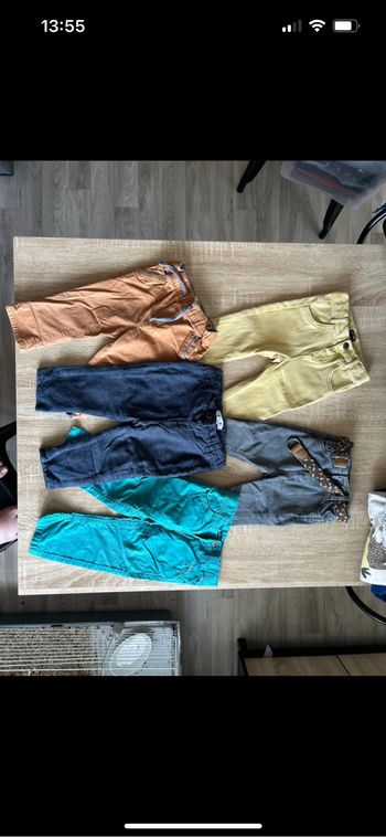 Lot pantalons bébé garçon