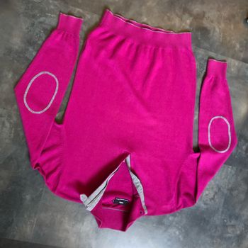Pull fuchsia coton cachemire stretch M Celio