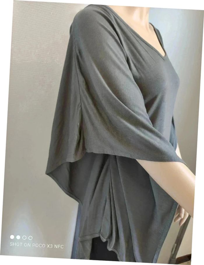 Tee shirt manches chauve-souris gris Taille S 1 36 Pascal Morabito - photo numéro 2