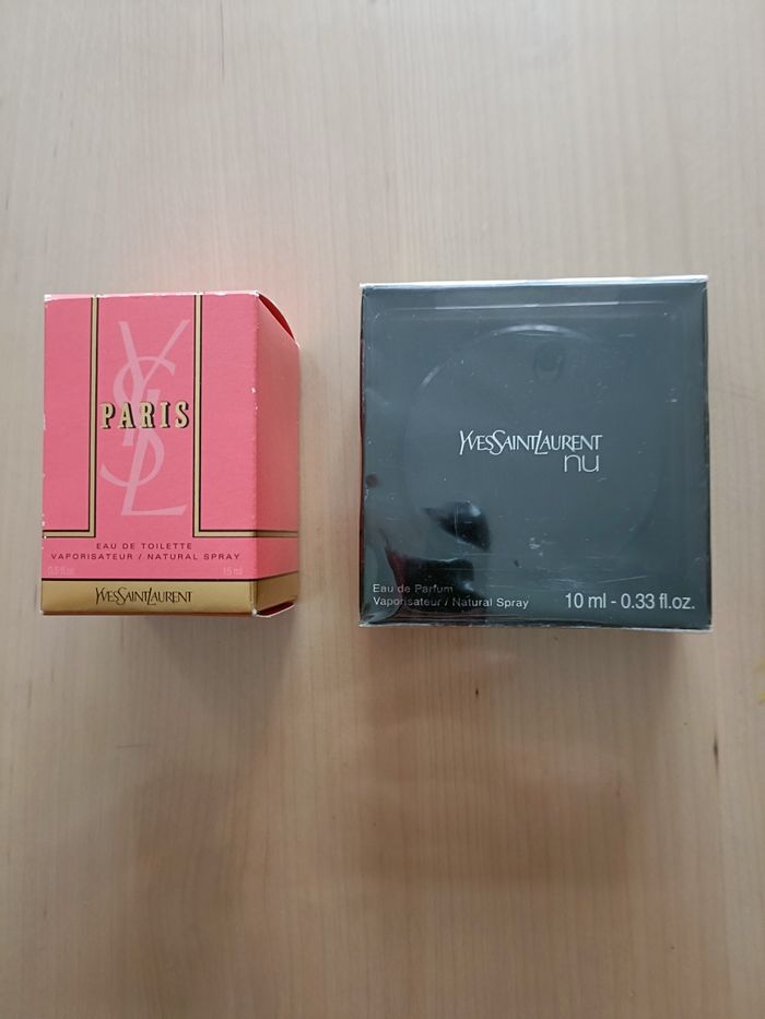 LOT DE 8 MINIATURES YSL DONT 2 VAPO PARIS ET NU - photo numéro 3