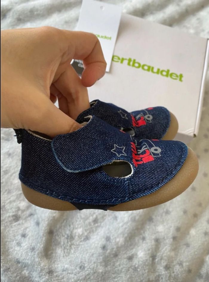 Chaussons / Chaussures souples T.18 vertbaudet - photo numéro 6