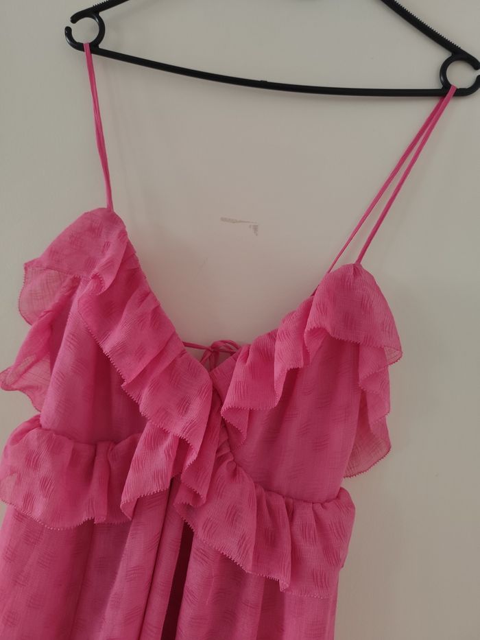 Robe fushia