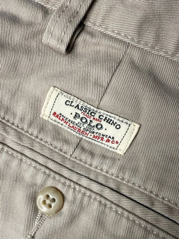 🍂 Short Chino Ralph Lauren Vintage / beige 🍂 - photo numéro 6