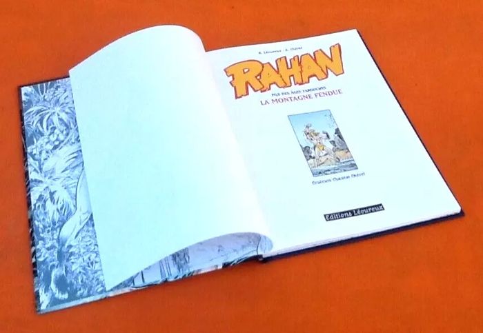 BD R-Lécureux / A. Chéret Rahan La montagne fendue 60 pages Editions Lécureux - photo numéro 7