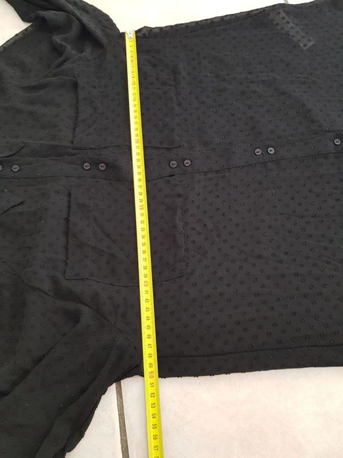 Blouse plumetis  zara - photo numéro 10