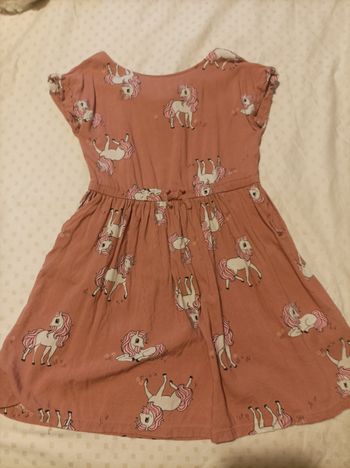 Robe licorne 5 6 ans