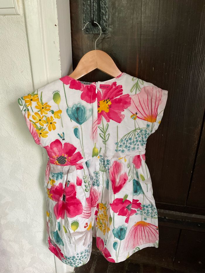 Robe fleurie manches courtes 6 ans Catimini - photo numéro 2