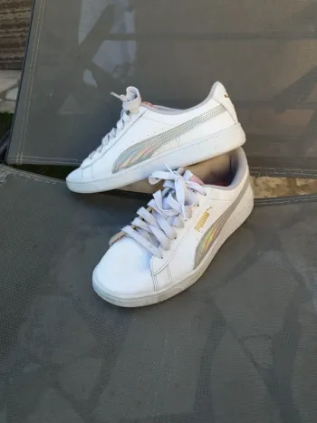 Sneackers bande irisée A1250