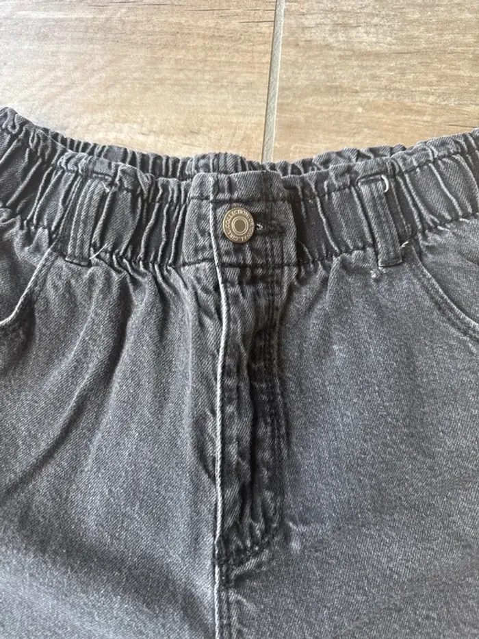 Short en jean noir fille été - photo numéro 3