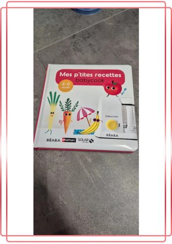 Livre recette Babycook
