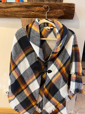Plaid shawl