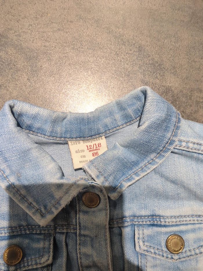 Veste en jean 12/18mois - photo numéro 3