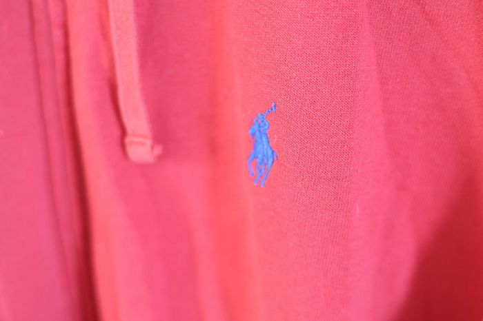 C52 sweat rouge Ralph Lauren XL - photo numéro 2
