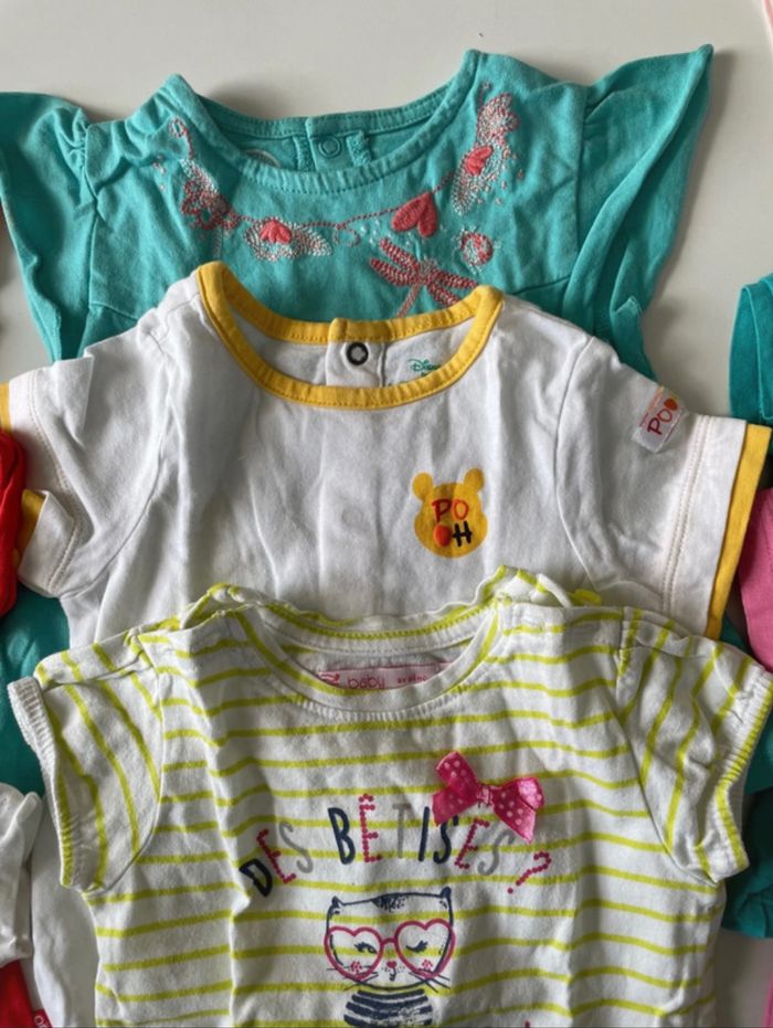 Lot T-shirt manches courtes - photo numéro 4